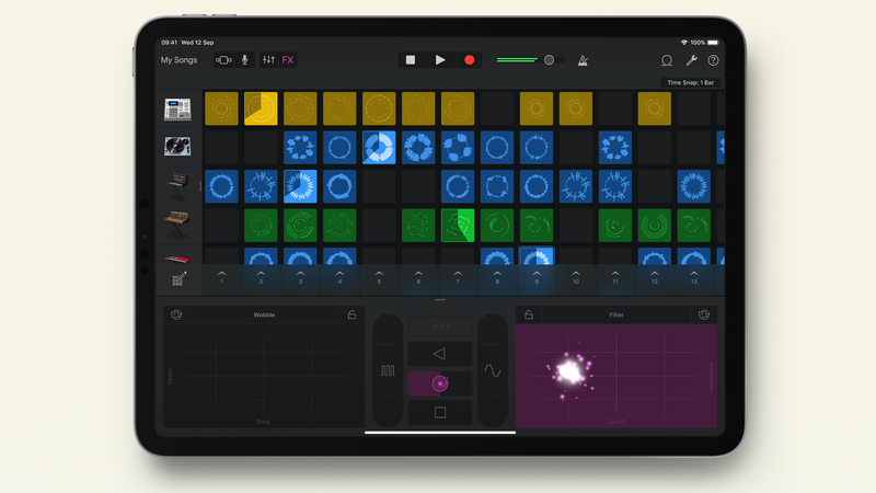 How To Show Time In Garageband Ipad